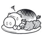 肉や魚の焦げ