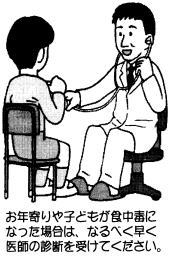速やかに医師の診断を