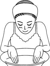 洗顔の仕方